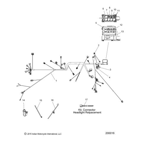 ELECTRICAL, WIRE HARNESS