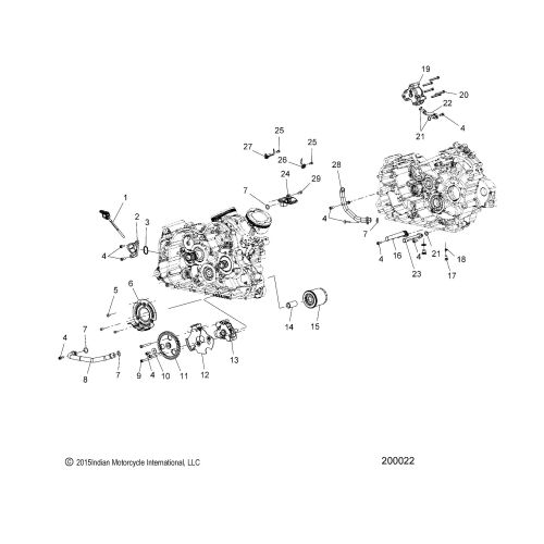 ENGINE, OIL SYSTEM