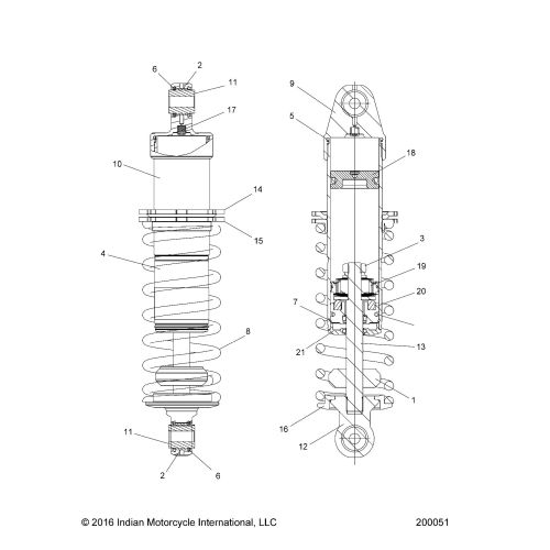 SUSPENSION, SHOCK ABSORBER