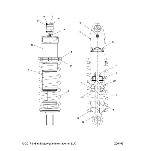 SUSPENSION, SHOCK ABSORBER