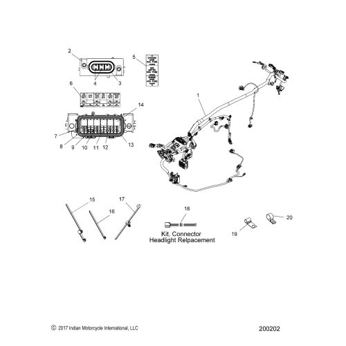 ELECTRICAL, WIRE HARNESS