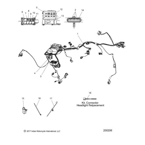 ELECTRICAL, WIRE HARNESS
