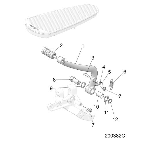 BRAKES, BRAKE PEDAL