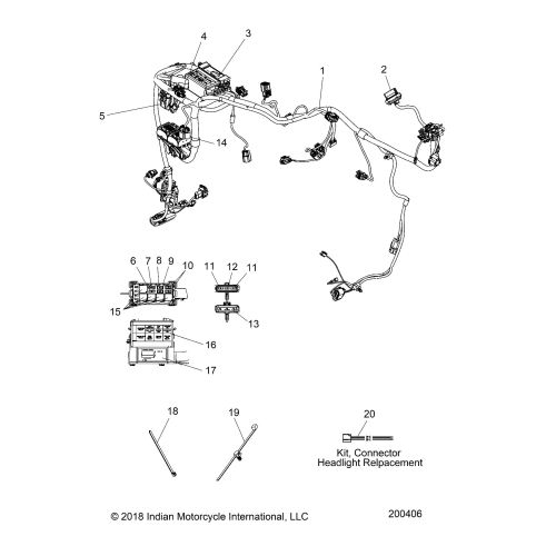 ELECTRICAL, WIRE HARNESS