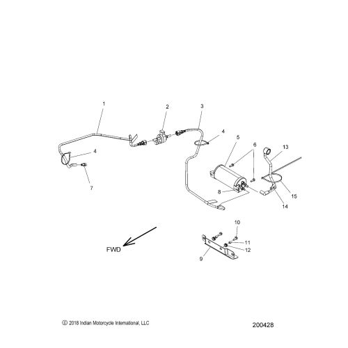 FUEL SYSTEM, EVAP SYSTEM (CALIF. AND INTL)