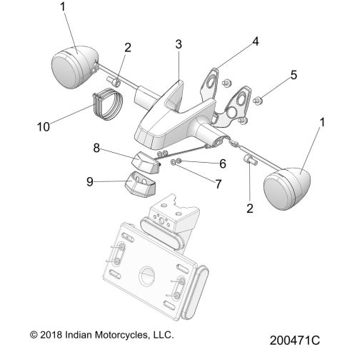 ELECTRICAL, REAR LIGHTING / TURN SIGNALS