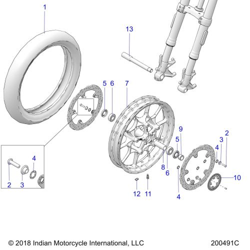 WHEEL, FRONT