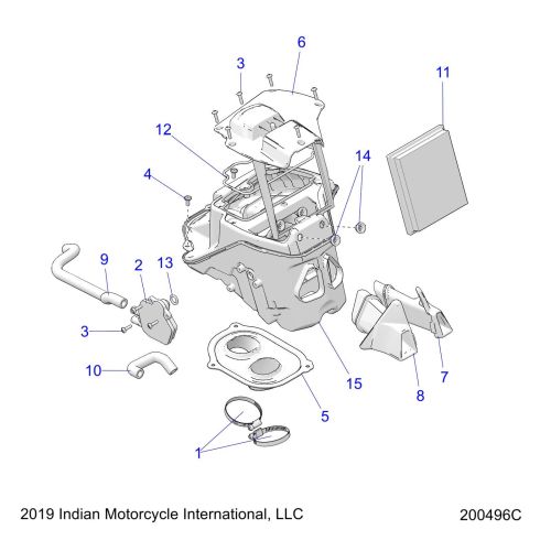 ENGINE, AIR INTAKE