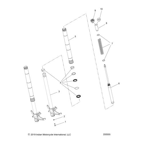 STEERING, FRONT FORKS KITS