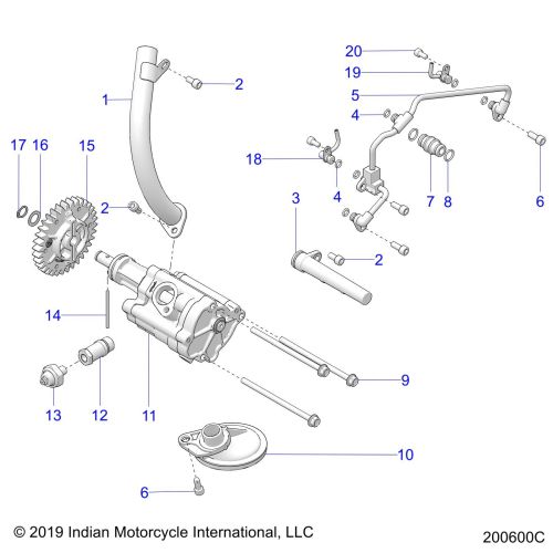 ENGINE, OIL PUMP / OIL SYSTEM