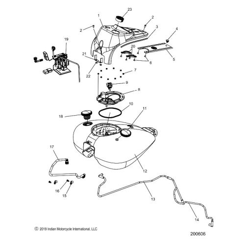 FUEL SYSTEM, FUEL TANK ASM.