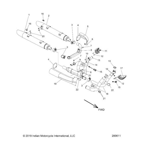 ENGINE, EXHAUST