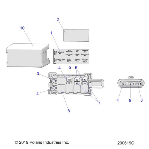 ELECTRICAL, FUSE BLOCK