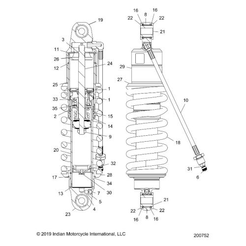 SUSPENSION, SHOCK ABSORBER