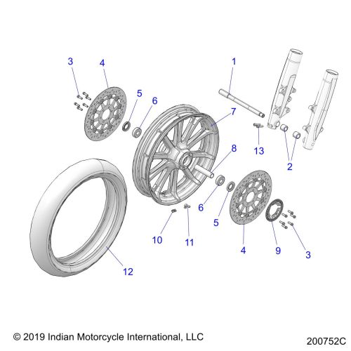 WHEEL, FRONT