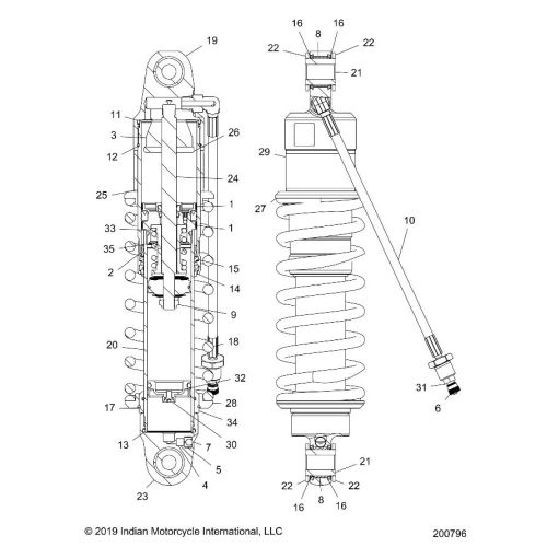 SUSPENSION, SHOCK ABSORBER