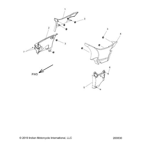 BODY, SIDE COVERS
