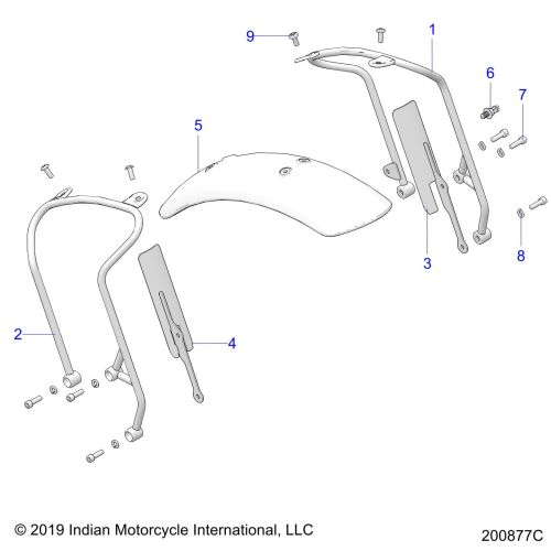 BODY, FENDER, FRONT