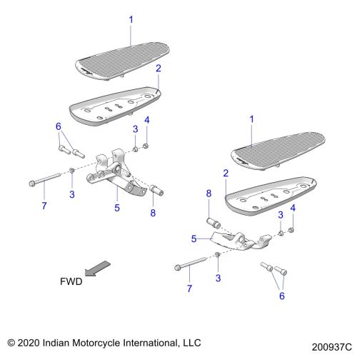 CHASSIS, FLOORBOARD, DRIVER