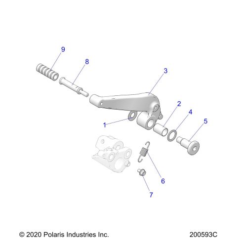 BRAKES, BRAKE PEDAL