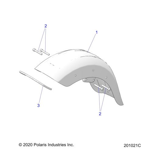 BODY, FENDER, FRONT