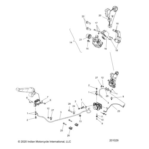 BRAKES, REAR ASM., W / ABS