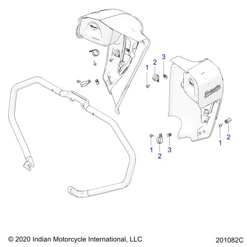 BODY, FAIRING, LOWER, MOUNTING