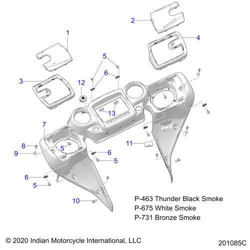 BODY, FAIRING ASM 4