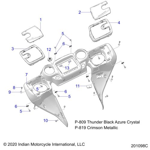 BODY, FAIRING ASM 4