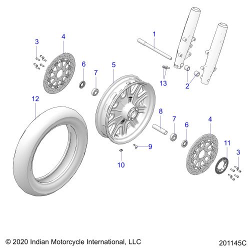WHEEL, FRONT