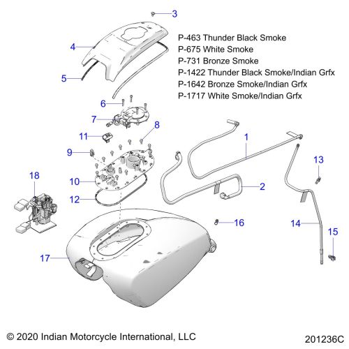 FUEL SYSTEM, FUEL TANK ASM.