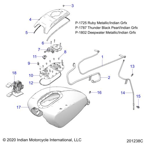 FUEL SYSTEM, FUEL TANK ASM.