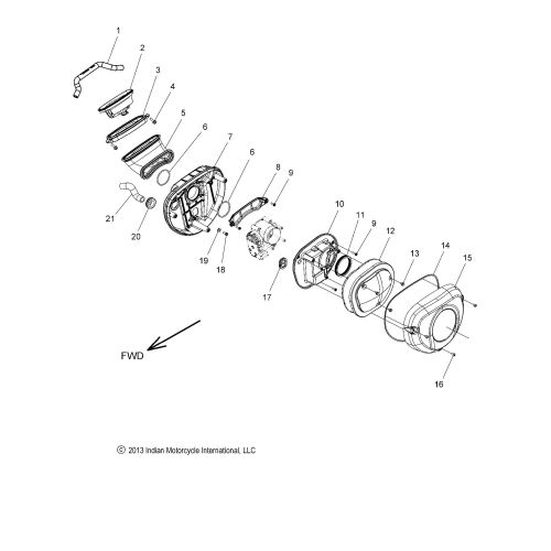 ENGINE, AIR INTAKE SYSTEM