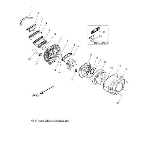 ENGINE, AIR INTAKE SYSTEM