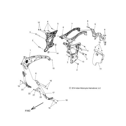 CHASSIS, FRAME ASM.