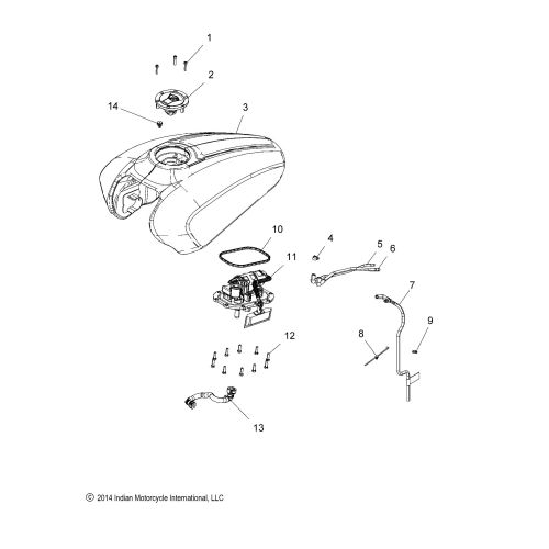 FUEL SYSTEM, FUEL TANK ASM.