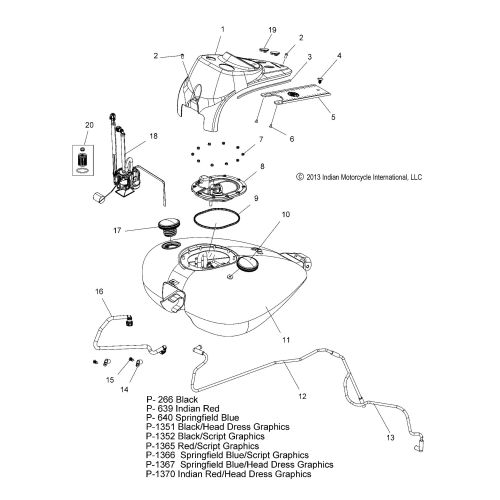 FUEL SYSTEM, FUEL TANK ASM.