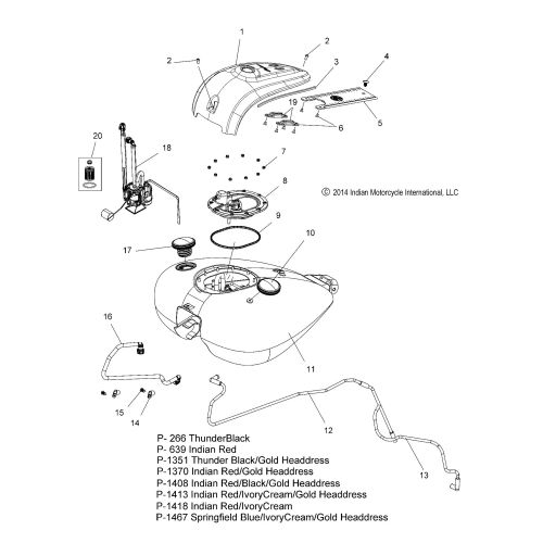 FUEL SYSTEM, FUEL TANK ASM.