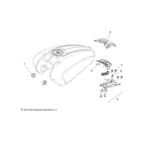 FUEL SYSTEM, FUEL TANK MOUNTING