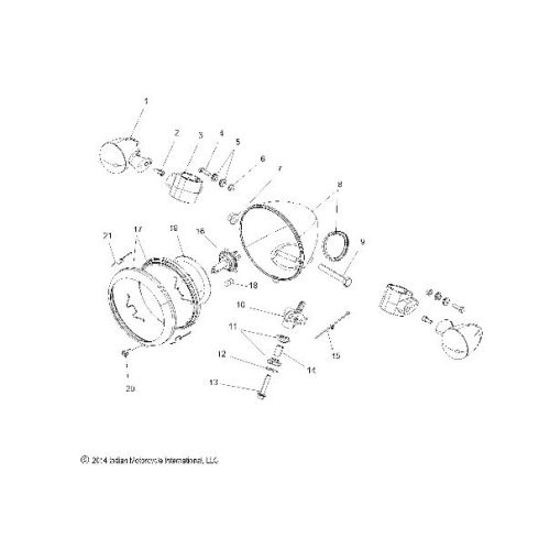 ELECTRICAL, HEADLIGHT AND TURN SIGNALS