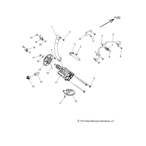 ENGINE, OIL PUMP / OIL SYSTEM