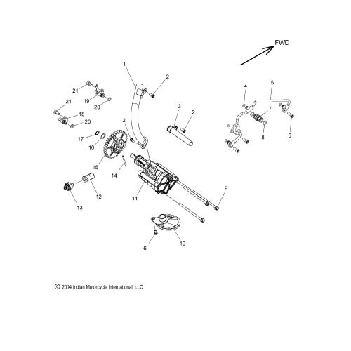 ENGINE, OIL PUMP / OIL SYSTEM