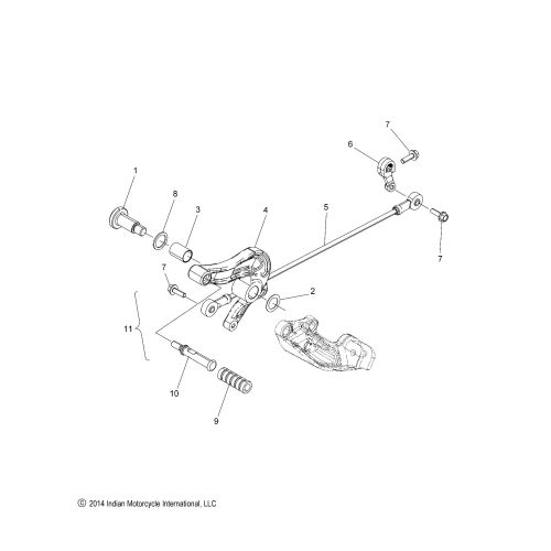 DRIVE TRAIN, SHIFT PEDAL AND LINKAGE
