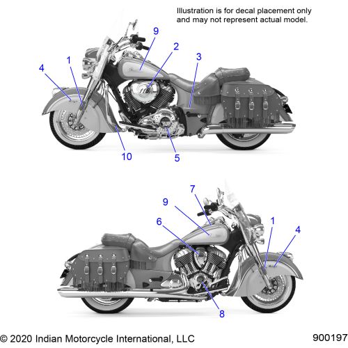 BODY, EMBLEMS AND DECALS
