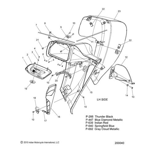 DOOR, LOWER, FAIRING, LH