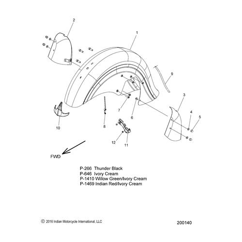 FENDER, FRONT