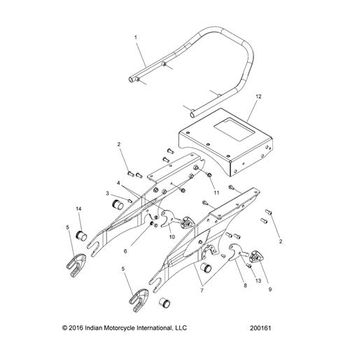 BUMPER-TRUNK,SOFT,CHR