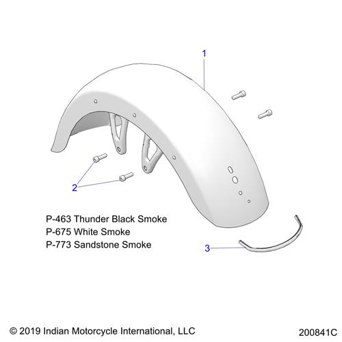 FENDER, FRONT, THBLKSM