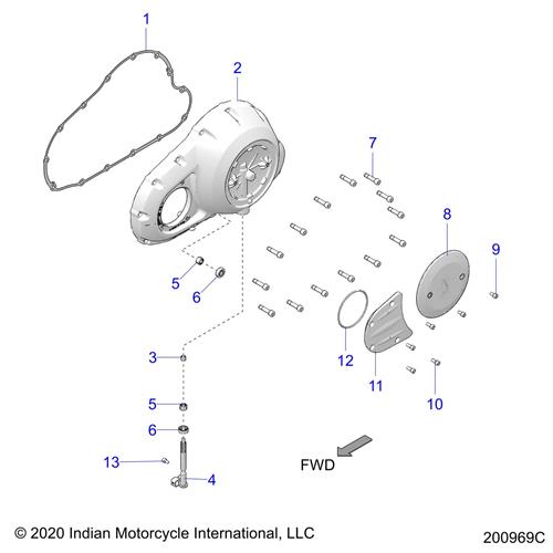 GASKET, PRIMARY COVER