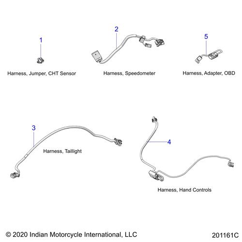 HARNESS, JUMPER, CHT SENSOR